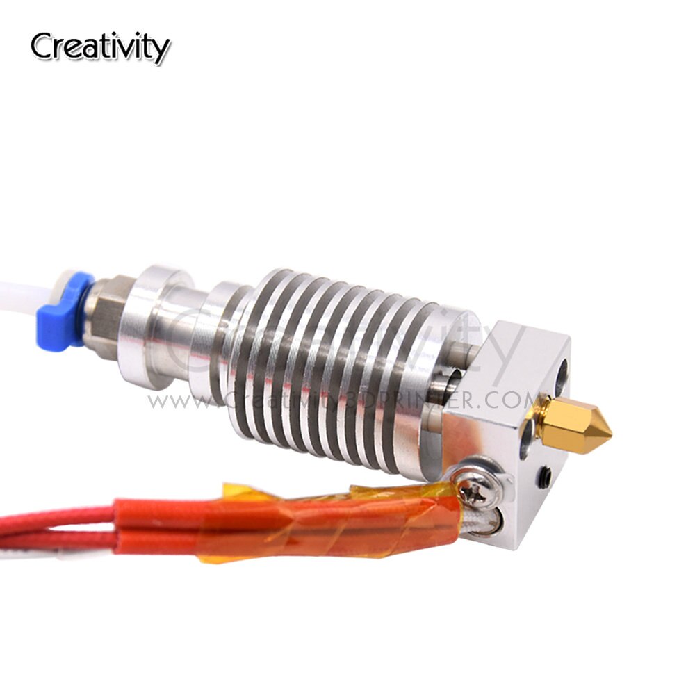 3D CR-10V2 24V Hotend Assembled Extruder Aluminum Alloy Hotend Replacement Parts Set for Creality 3D CR10-V2/V3 Printer