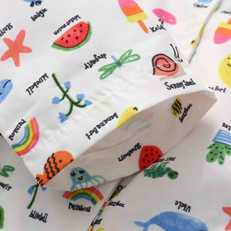 Lente Herfst 2 3 4 6 8 10 12 Jaar Kinderen Uitloper Cartoon Print Lange Mouwen Wit Hooded jas Voor Baby Kids Meisjes