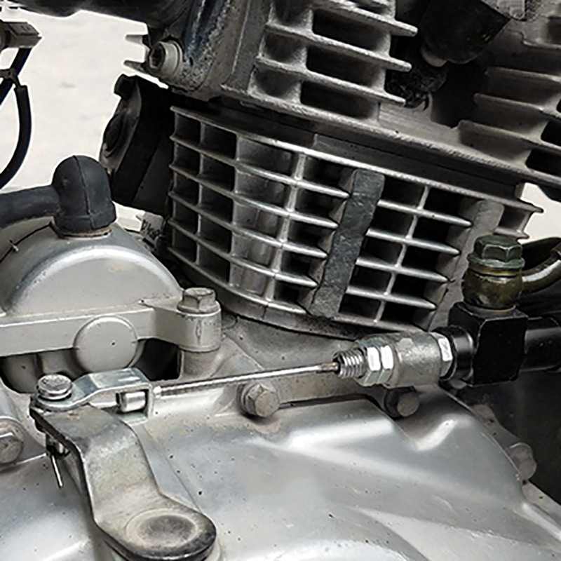 1 Pair Red CNC Aluminum Motorcycle Scooter Modification Double Disc Brake Lever