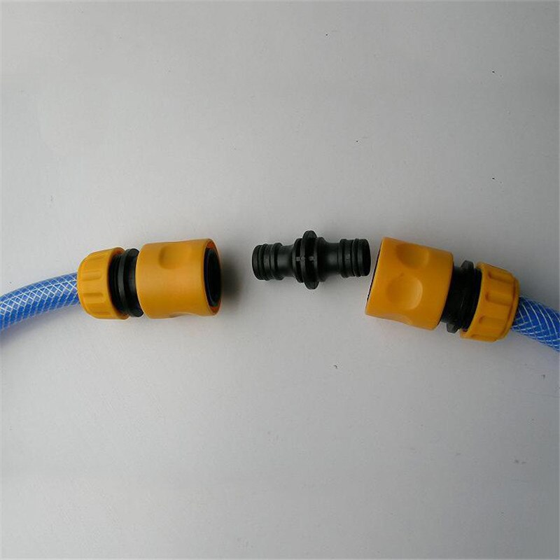 Tubo de água de lavagem rápida, conector de plástico útil para água de 1/2 ', conexão de tubulação de mangueira de jardim e fermentação caseira prática, 1 peça