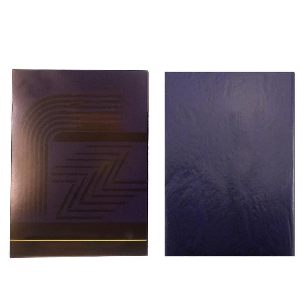 50pcs Blue Double Sided Carbon Paper 16K 32K 48K Type Thin Office Paper Supplies Finance Stationery Q4M6