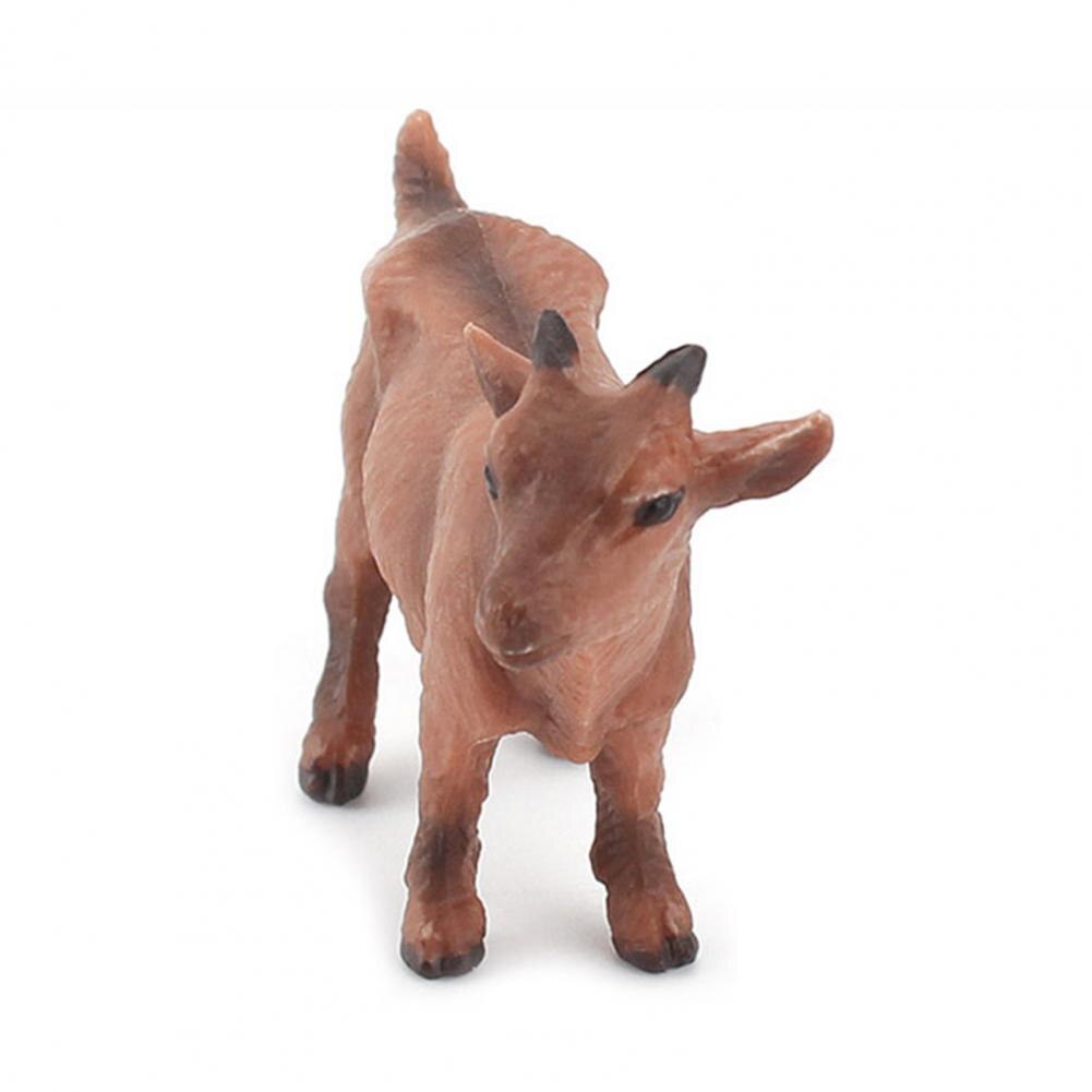 Diy Landbouwgrond Werknemer Schapen Model Beeldje Geit Home Decor Miniatuur Fairy Tuin Decoratie Accessoires Collectie Speelgoed Modellen