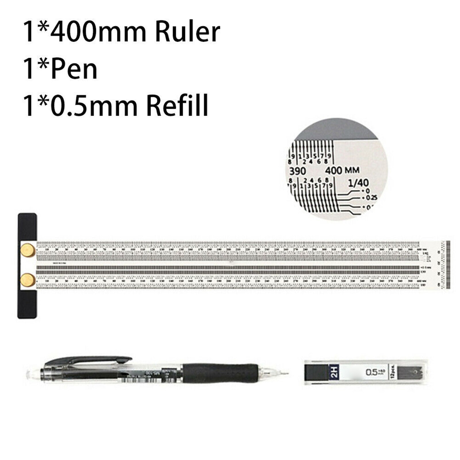 Pro Ultra Precision Marking Ruler and Pencil Kit T... – Grandado
