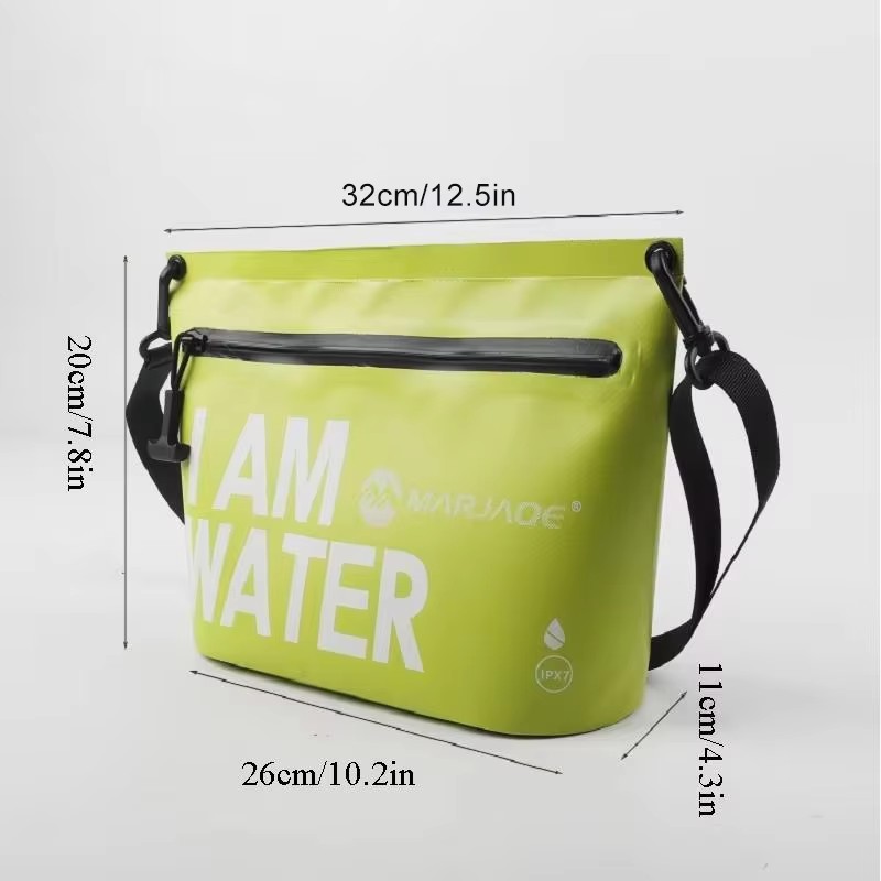 Waterdichte droge tas Reishandtas Pack Waszak Zwemmen Raften Kajakken Riviertrekking Drijvende varen Waterzakken