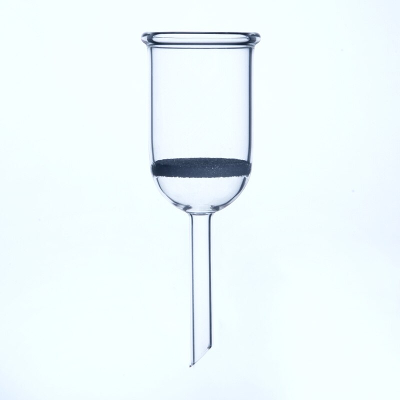 1 Uds 30ml embudo de vidrio Buchner, G1-G5 1 #-5 # filtro, laboratorio de química cristalería