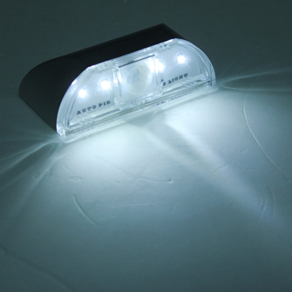 Led Deurslot Nachtlampje Met 4 Led Intelligente Auto Pir Deur Lock Kast Sleutel Inductie Klein Nachtlampje Sensor lamp Fdh