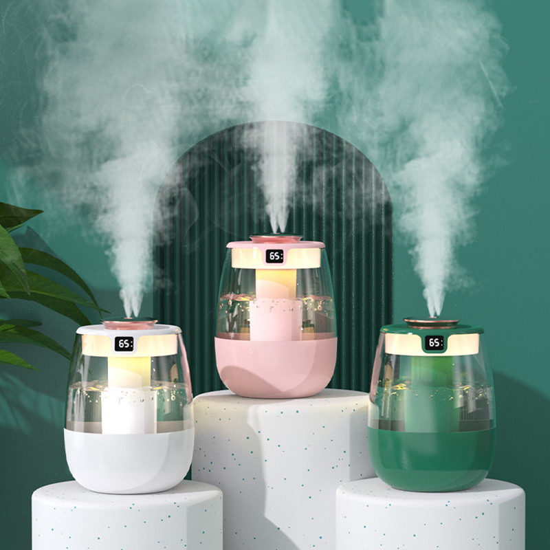 Xiaomi Luftbefeuchter Typec Tragbare Schreibtisch Schlafzimmer Luftbefeuchter Große sprühen Digital Anzeige Lichter Aromatherapie Maschine Zerstäuber