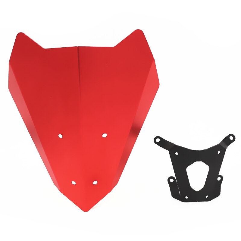 Kawasaki Z900 Voorruit Windscherm Voor Kawasaki Z900 Aluminium Wind Shield Voorruit Wind Deflector: red