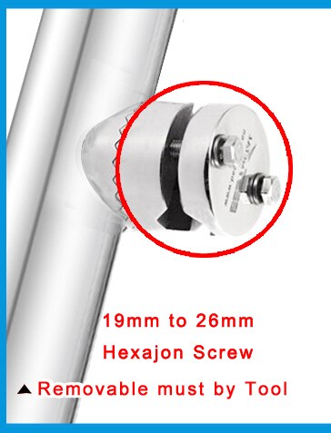 Rail Mount stainless steel 316 fishing rod rack holder pole bracket support with clamp on 3/4 to 1-1/4 inch marine boat hardware: white