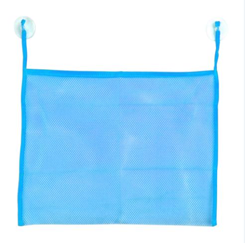 Hbb baby børn bad badekar legetøj mesh net opbevaringstaske organizer holder badeværelse: Blå