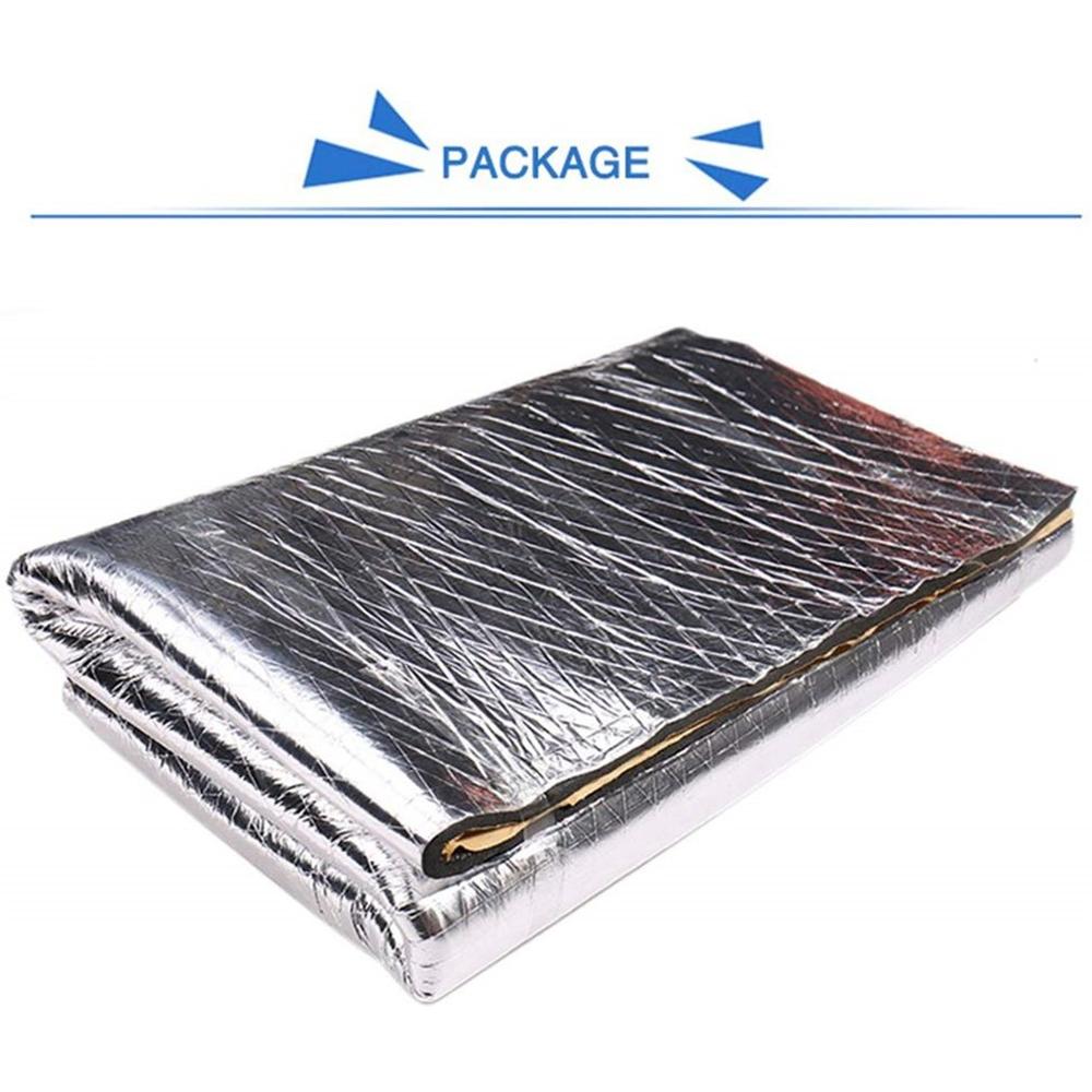 Car Truck Firewall Heat Sound Deadener Insulation Mat Noise Insulation Wool Car Heat Sound Thermal Proofing Pad