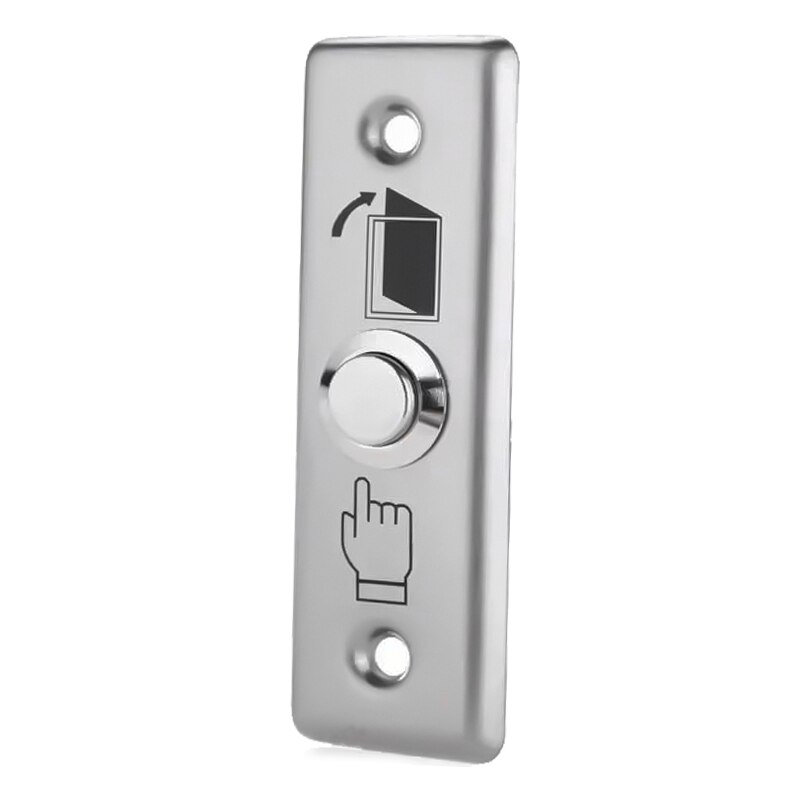 Stainless Steel Door Bell Push Button Switch Touch Panel For Access Control Doorbell Switch Slim Exit Push Release: S28