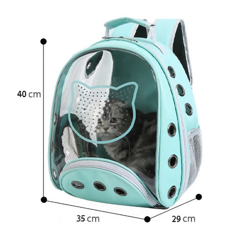 Transparant Draagbare Kat Draagtas Outdoor Ruimte Capsule Ademend Huisdier Kleine Hond Kat Rugzak Kat Rugzak Tas Huisdier Rugzak