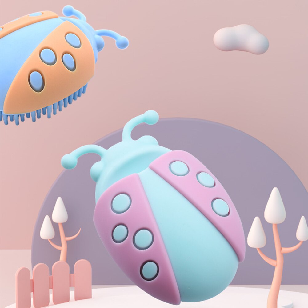 Baby Kleinkind Haarbürste Shampoo Weichen Borsten Hause Volle Körper Silikon Ergonomische Styling Werkzeuge Schlecht Kopfhaut Massage Kopf Umarmt