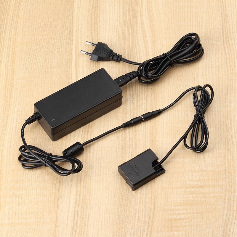 Ac-stroomadapter dc-koppelstuk cameralader vervangen voor en -el14 /  voor nikon  d5100 d5200 d5300 d5500 d5600 d3100 d3200 d3300 d3400