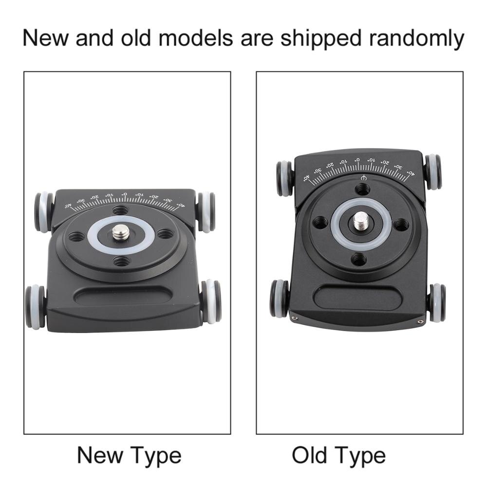 FY-01 Mobile Rolling Sliding Dolly Stabilizer Video Rail Track Camera Holder With 1/4 Screws For Phone And DSLR Cameras