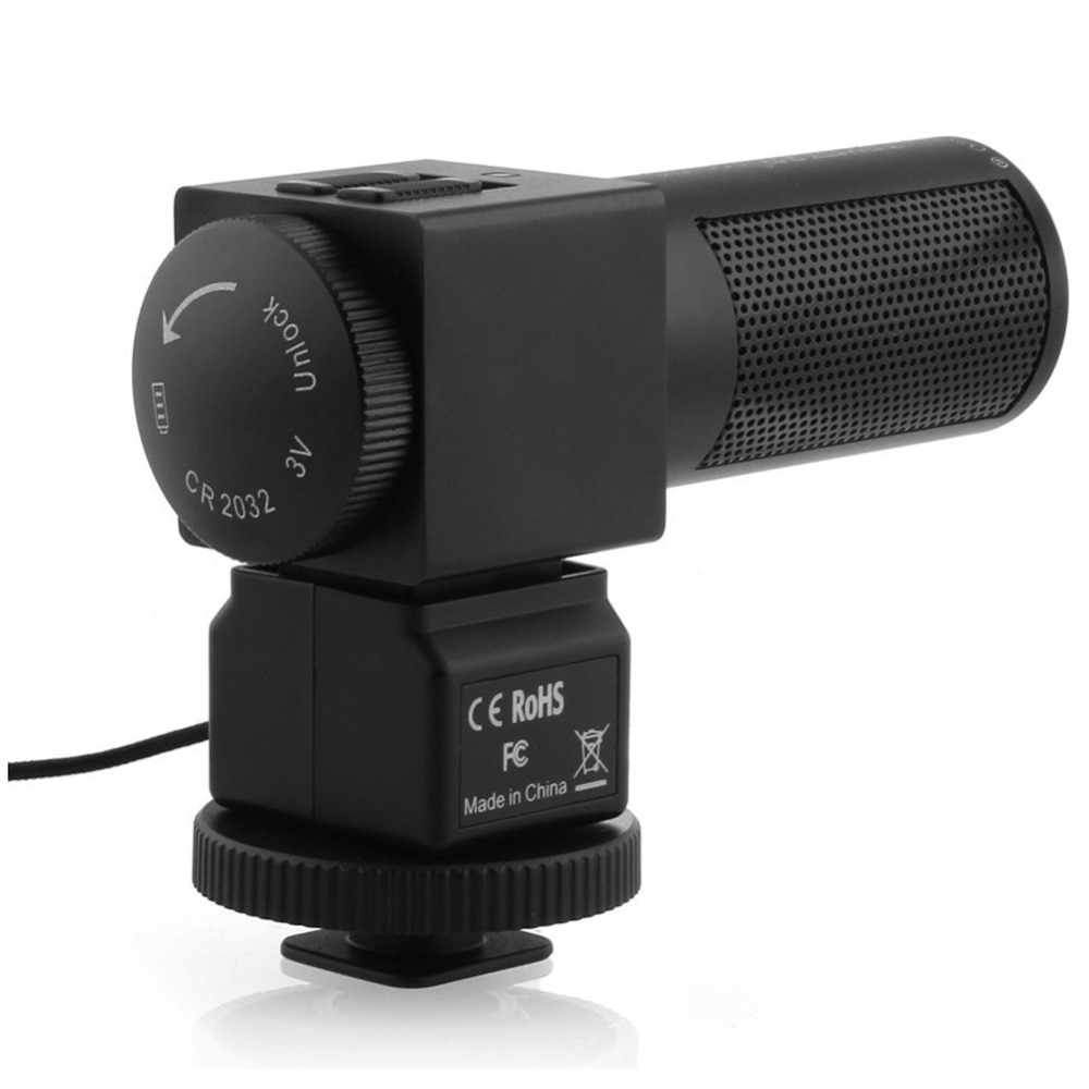 Takstar SGC-698 Stereo Microfoon Camera Microfoon voor Nikon Canon DSLR Camera DV Camcorder Fotografie interview opname