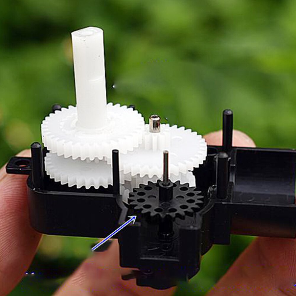 2PCS Reduction Motor DC 3V-3.7V High Torque Slow Speed Electric Worm Reduction 130 Motor (R+L) Set for Robot Remote Control Car