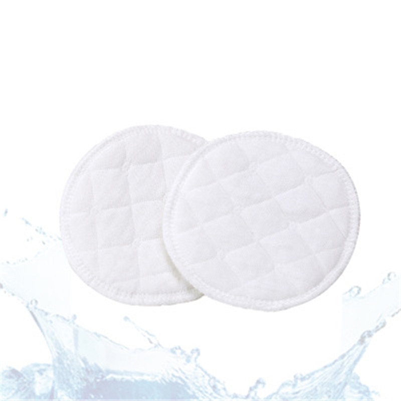 10PCS Baumwolle Brust Fütterung Brust Pad Wasserdicht Waschbar Fütterung Pad Reusable Anti-überlauf Brust Pad Pflege Pads für mama