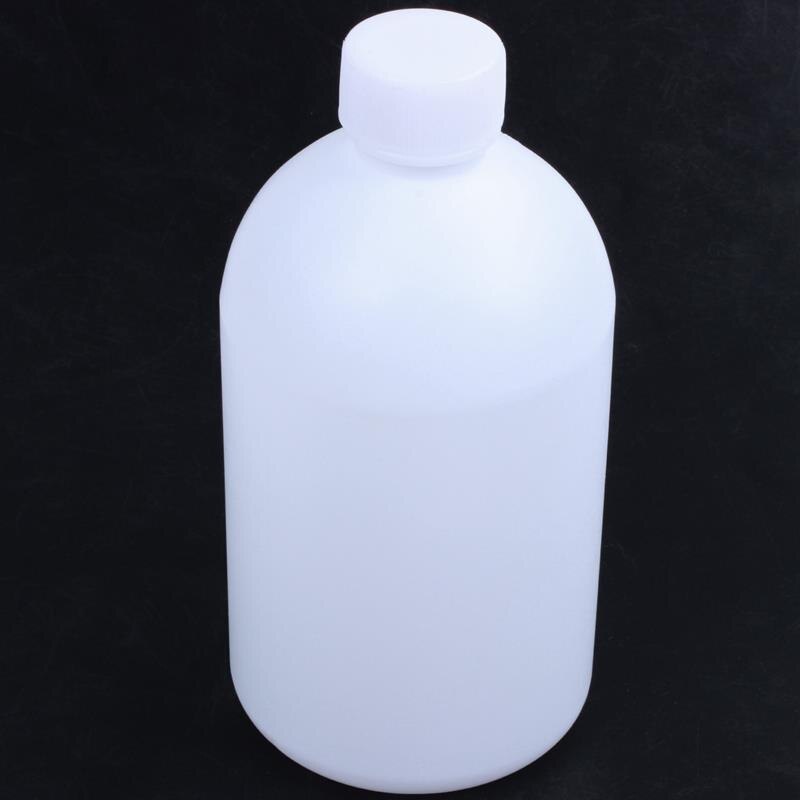 White Chemicals Laboratory Storage Flat Bottom Laboratory Bottle 500ml