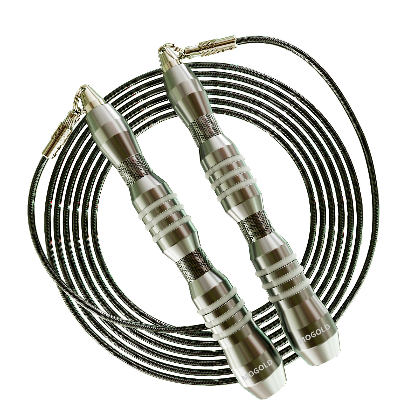 Springseil Crossfit Boxen Schweres Springseil Professionelle Geschwindigkeit Fitness Workouts Ausdauer Krafttraining Gewichtetes PVC-Seil: WHITE