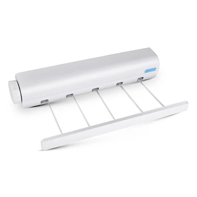 Close Line Drying Rack Retractable Indoor Clothesline Drying Hanger Wall ... – Grandado