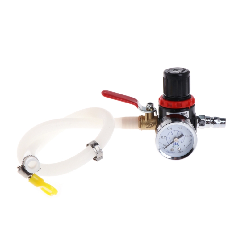 Detector Universal de fugas de tanque de agua y refrigerante de coche, medidor de presión de radiador