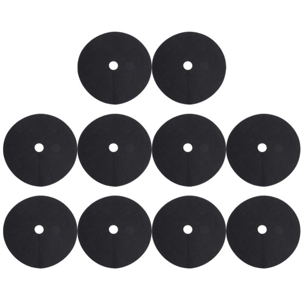 Wieden Doek 10Pcs Tuin Biologisch Afbreekbare Niet-geweven Stof Blok Barrière Mulch