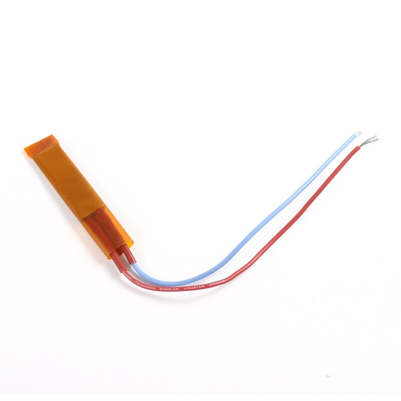 50x15mm 12V 24V 110V 220V PTC Heater Element Constant Thermostat Insulated Thermistor Ceramic Air Heating Chip Tube Film 50*15mm