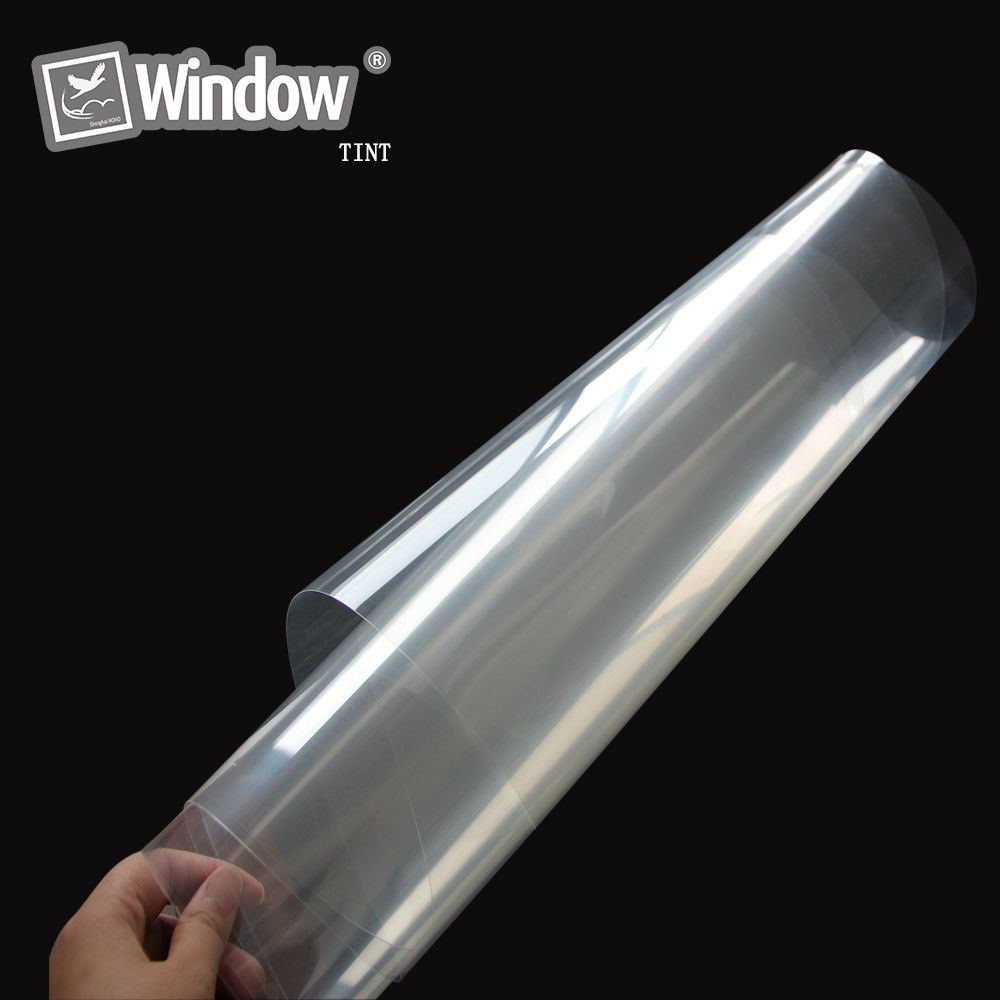 SUNICE 4MIL Sicherheit Sicherheit Fenster Film Adhesive Vinyl Film Schutz für Home Office Flur Klar Glas Wasserdicht 50 cm x 200 cm
