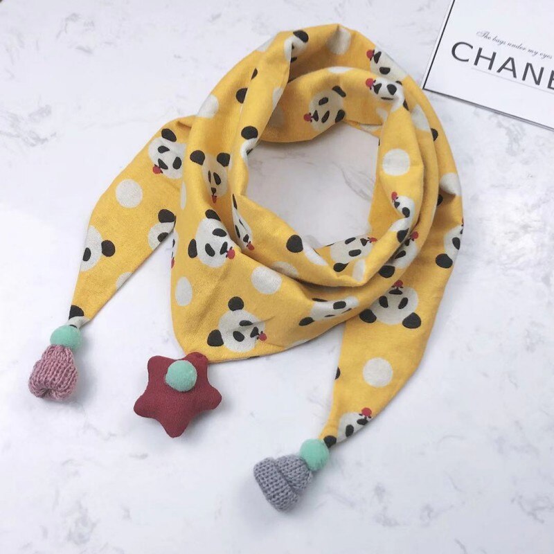 Mode Baby Sjaal Meisjes Driehoek Bib Sjaals Herfst Winter Jongens Sjaal Katoen Kinderen Halsbanden Warm Kids Halsdoek