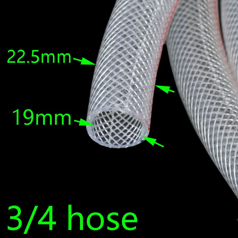 3/4" flexible garden hose Car wash kit Round Tap Connectors garden irrigation hose watering water pipe soft and odorless