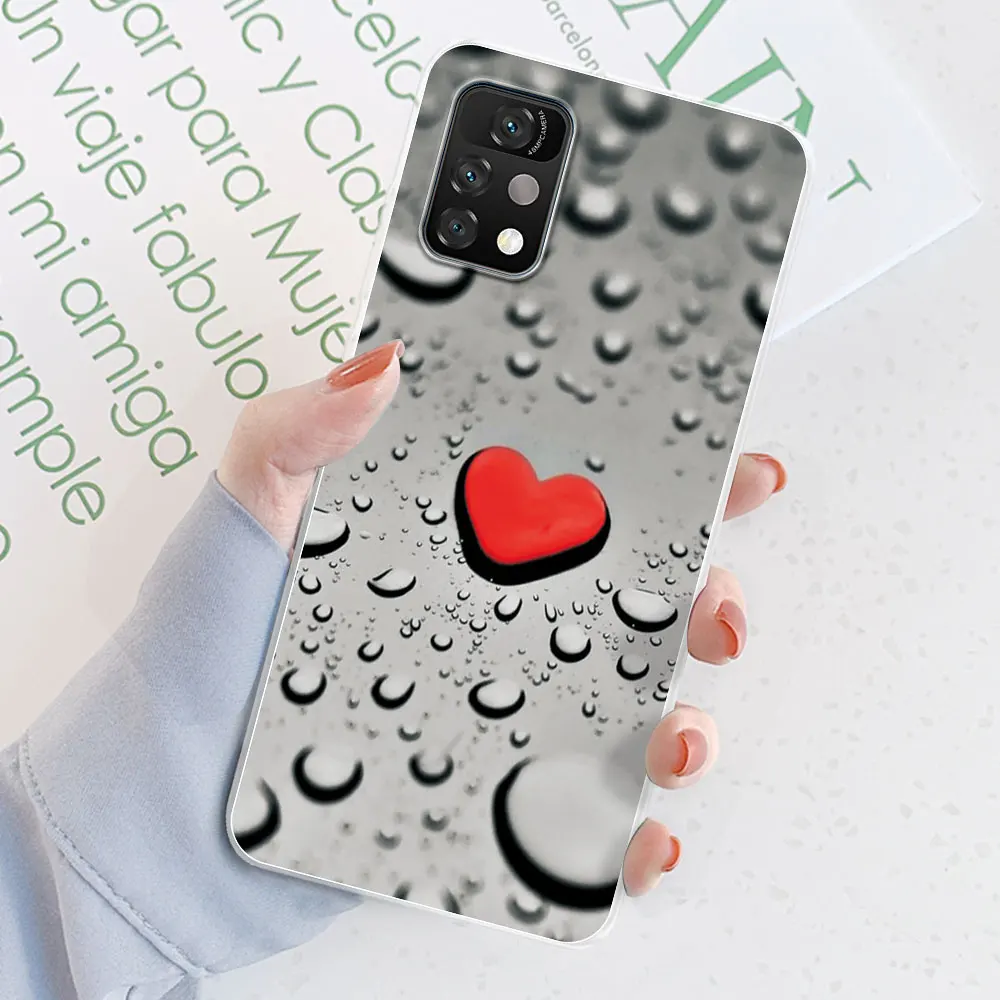 For Umidigi A11 Pro Max Case For Umidigi A11 ProMax Cover Printing Clear Silicone Soft Cases Coque For Umidigi A11 Pro Max Funda: Rose