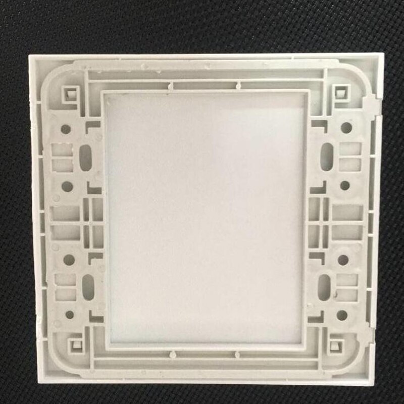 10pcs 120 Type Square Cover Panel Wall Switch Socket Blank Panel Cover Plate White 120*117mm