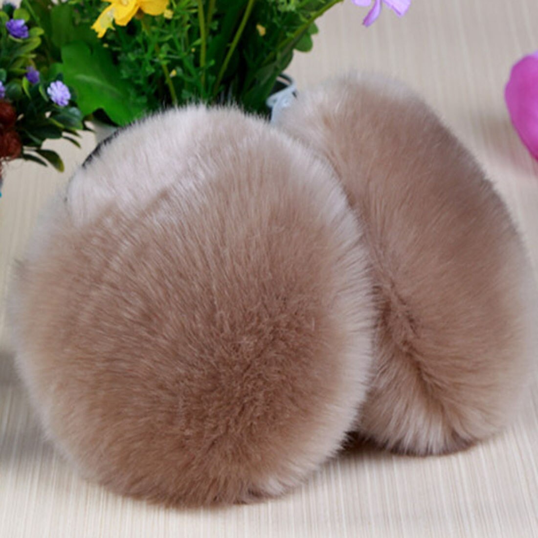 Winter Earmuffs Warmth Plush Warm Ears Ear Muff Men's and Women's Outdoor Ear Bag Imitation Rabbit Hair Cute Ear Muffs