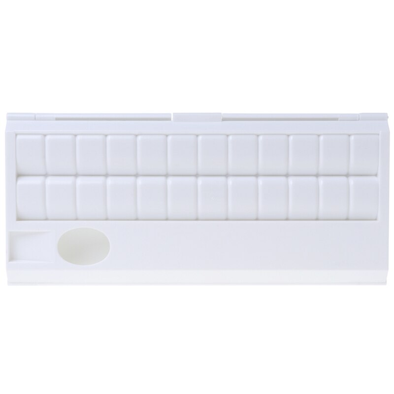 Aquarelle peinture Palette 24 grille Art plastique Palette Art fournitures