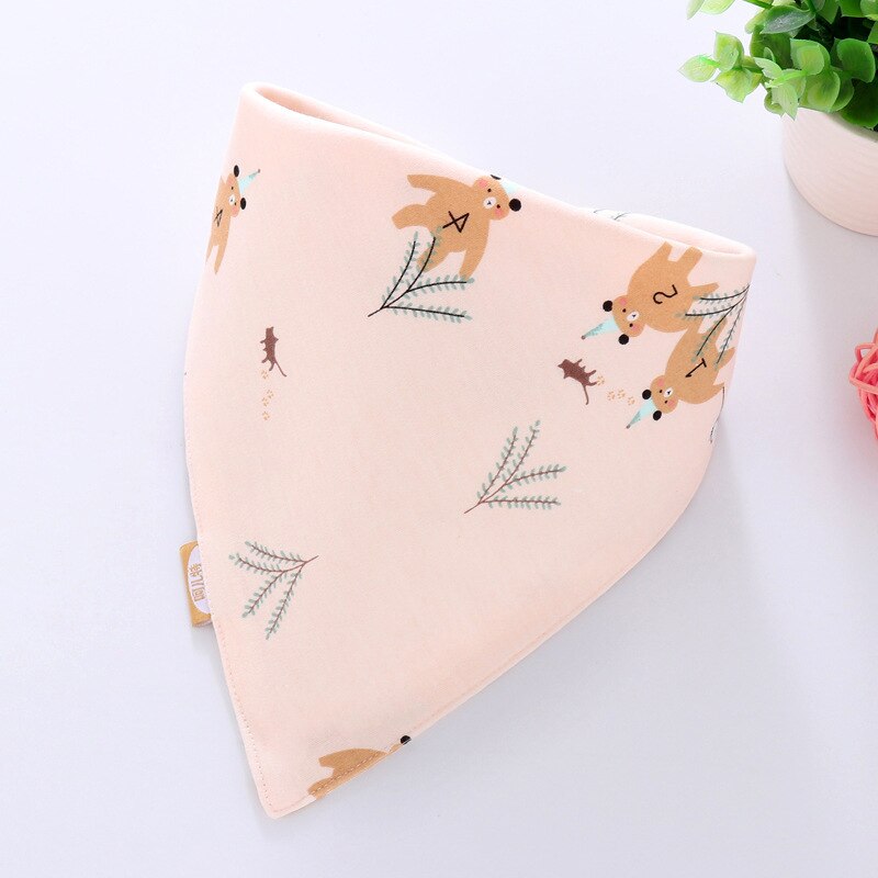 Baby Driehoek Slabbetjes Katoen Slabbetjes Cartoon Baby Speeksel Handdoek Feeding Schort Bandana Herbruikbare Doek Doekjes