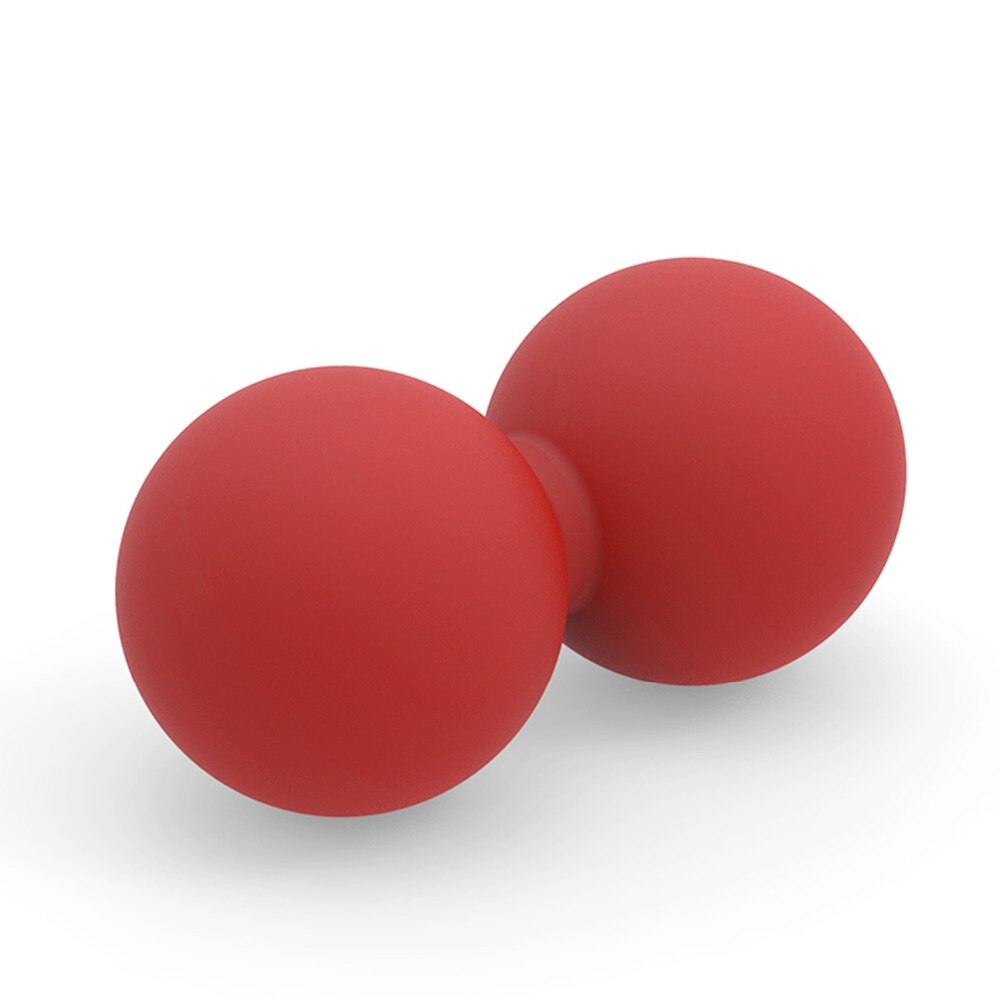 1 Stck Erdnuss Massage Ball Gummi Zurück Massage Ball Abzug Ponit Lacrosse Ball Körper Massage &Ampere; Fitness ÜSpund Bälle