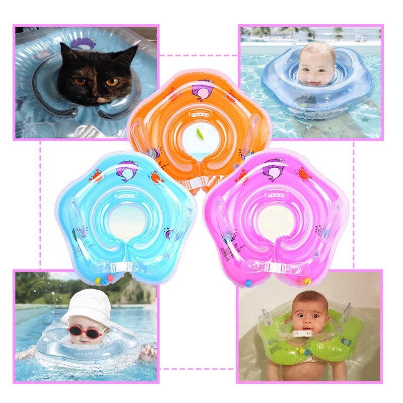 Baby Schwimmen Ringe Aufblasbare Baby Halsring Neugeborenen Baby Schwimmen Ring Doppel Airbag Verdickt Schwimmen Ring Sicher Und Weich