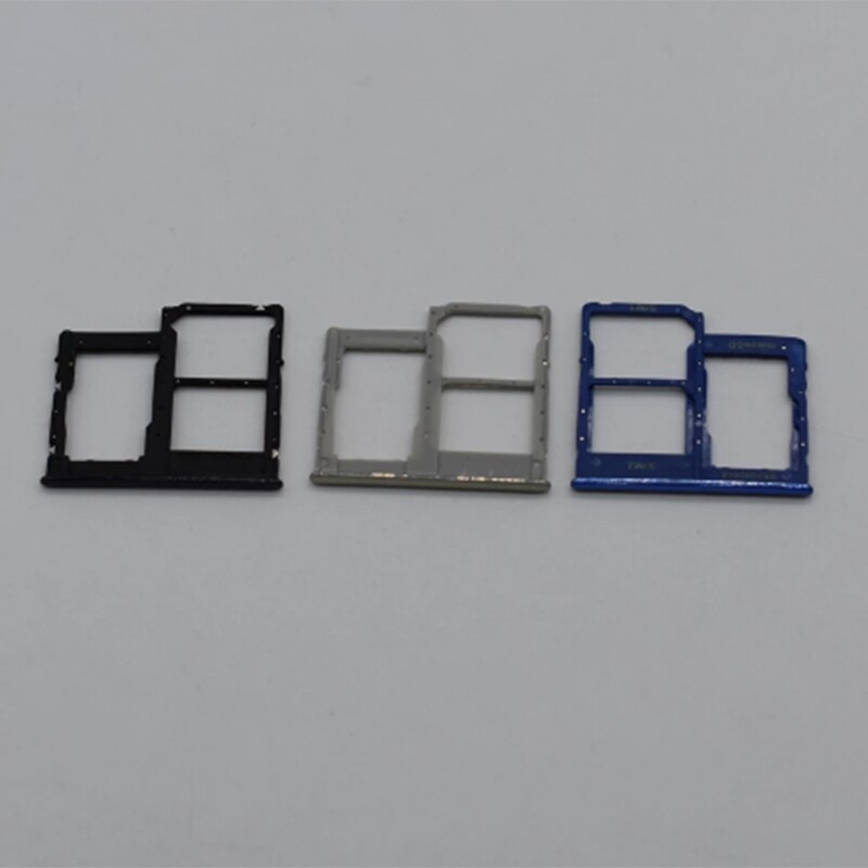 Slot Houder Dual Voor Samsung Galaxy A41 Sd Sim-Kaart Lade Reader Socket