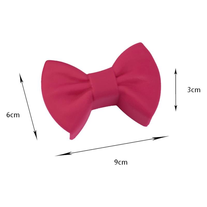 Bowknot Silicone Pot Holder Oven Mitts Finger Protector Pinch Grips Heat Resistant Non-Slip Pot Holder Kitchen Cooking Baking