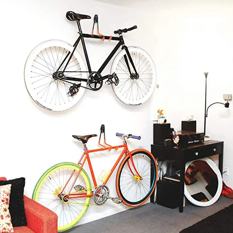 Heavy Duty Metall Haken Garage Organizer Wand Halterung Fahrrad Kleiderbügel Haken Wand Halterung Anti-slip Lagerung Haken Für Leitern Garten werkzeug