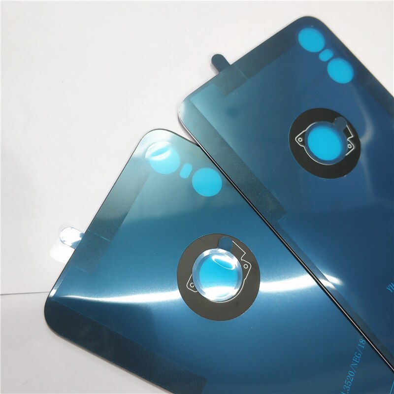 Voor Motorola Moto Een P30 Spelen XT1941 Terug Glazen Behuizing + Lijm Achter Kristallen Paneel Plaat Batterij Deksel Shell voor Moto Een