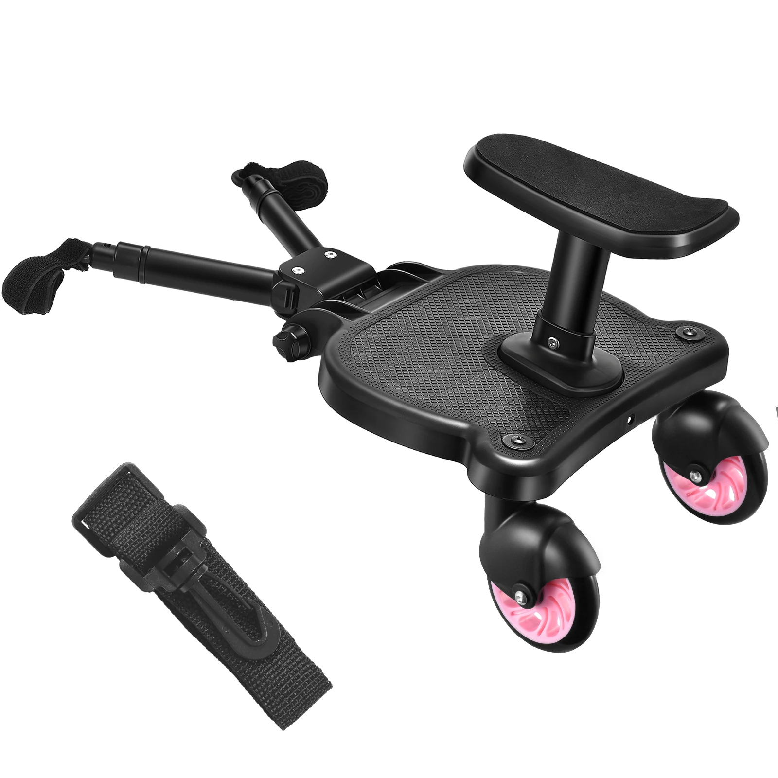 Stabile Allrad Auto freundlicher Kinderwagen Pedal Adapter Kinderwagen Zubehör zweite freundlicher Hilfs anhänger Zwillinge Rolle