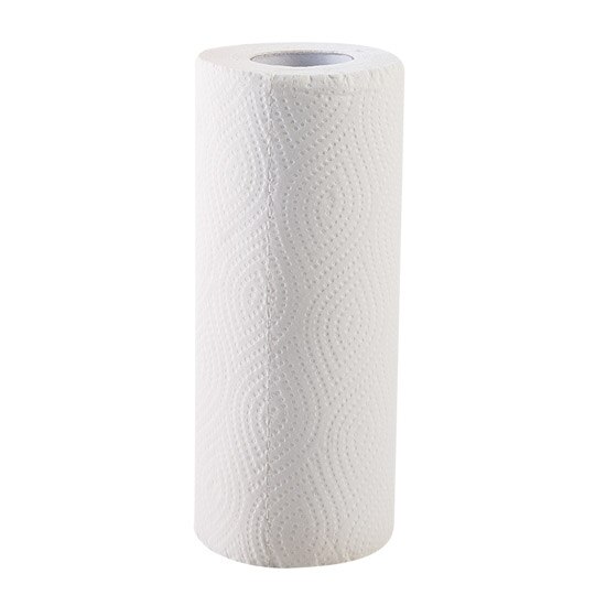 2 pieces/lot Disposable Kitchen Cleaning Tools Two-layer Thickened Paper Towels / Oil Absorption Kitchen Roll Paper / 56 Sheets: Solid Color