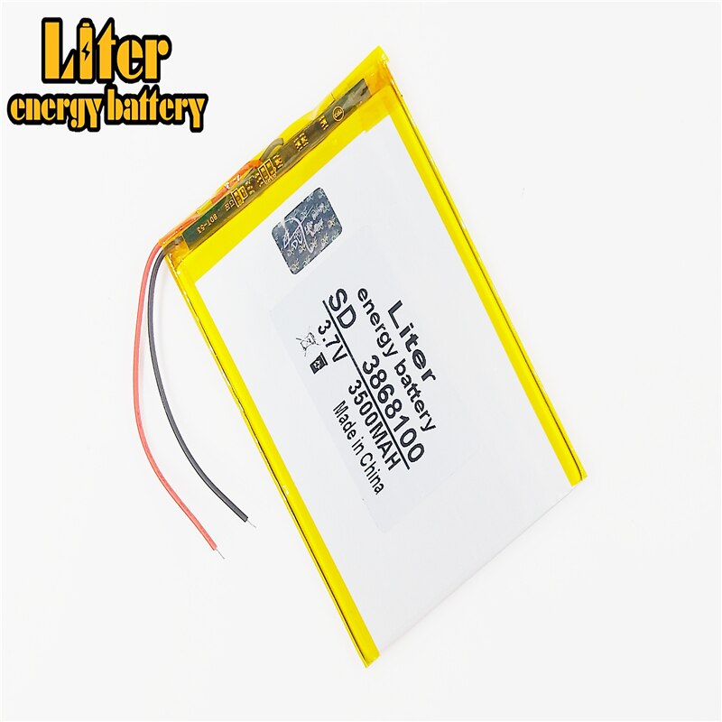 3868100 3.7V 3500Mah 3568100 Tablet Computer Algemene Batterij. VX610W Lithium Polymeer Batterij