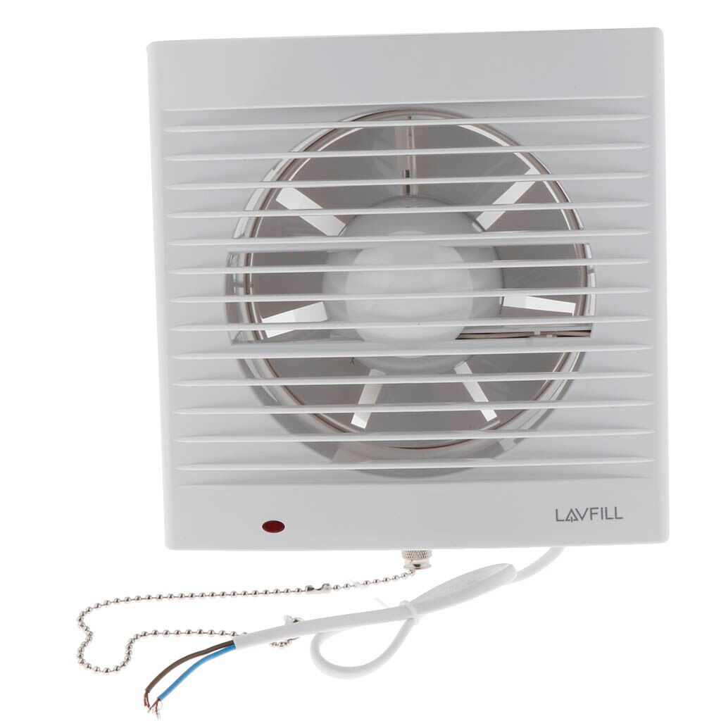 Kitchen Extractor Airflow Fan Exhaust Blower Ventilation Shower Toilet 6inch, Air Flow, Steel Frame, Durable