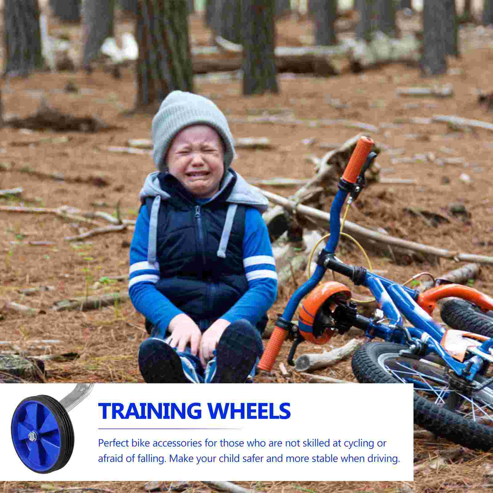 1 Set Common Children Bike Auxiliary Wheels Children Bike Balance Wheels