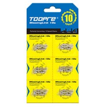 6 Pairs Bicycle Missing Link Chain Link Connector 6/7/8/9/10/11/12 Speed Bike Chain Link JointMagic Buckles Cycling Parts: 10S