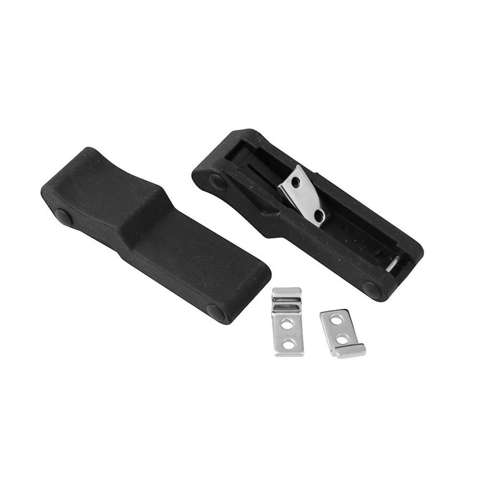 2pcs Front Storage Rack Rubber Latch Center Thermoplastic Elastomer Boat Latch Flexible Rubber Draw Latch